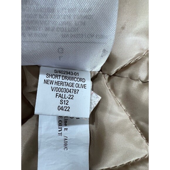 Banana Republic Drawcord Utility Jacket  New Heritage Olive Women’s Size Large - Picture 9 of 13